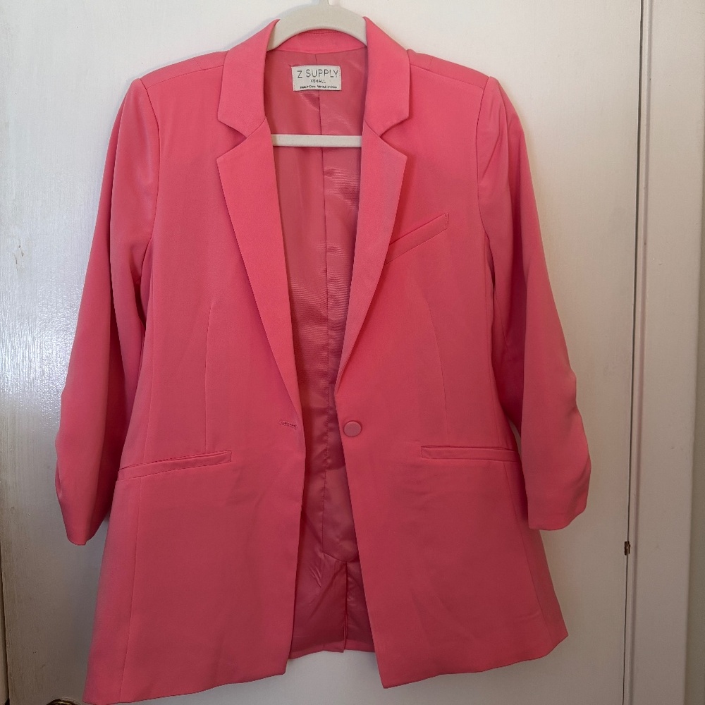 Z Supply Coral Blazer Set